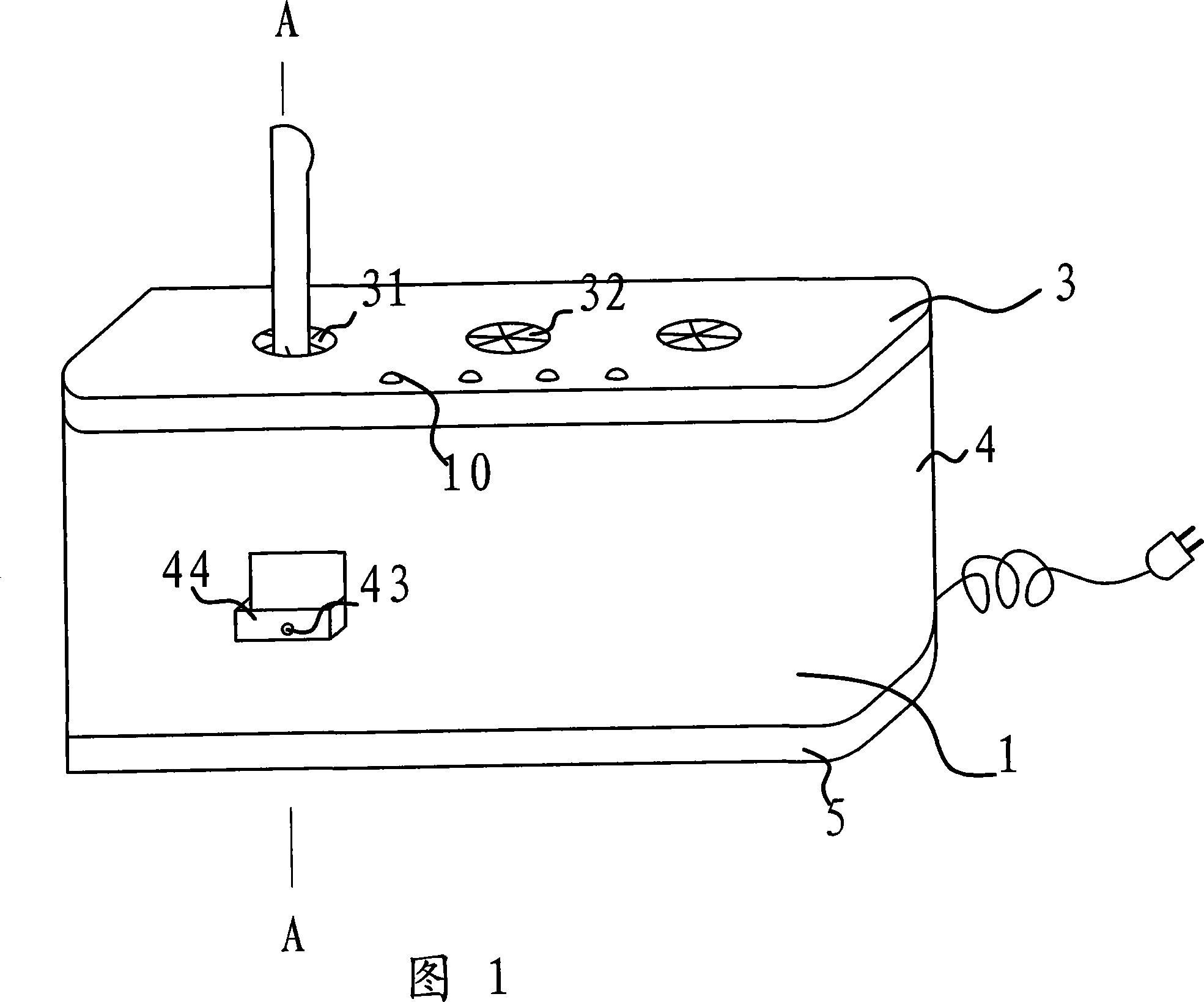 Toothbrush sterilizer