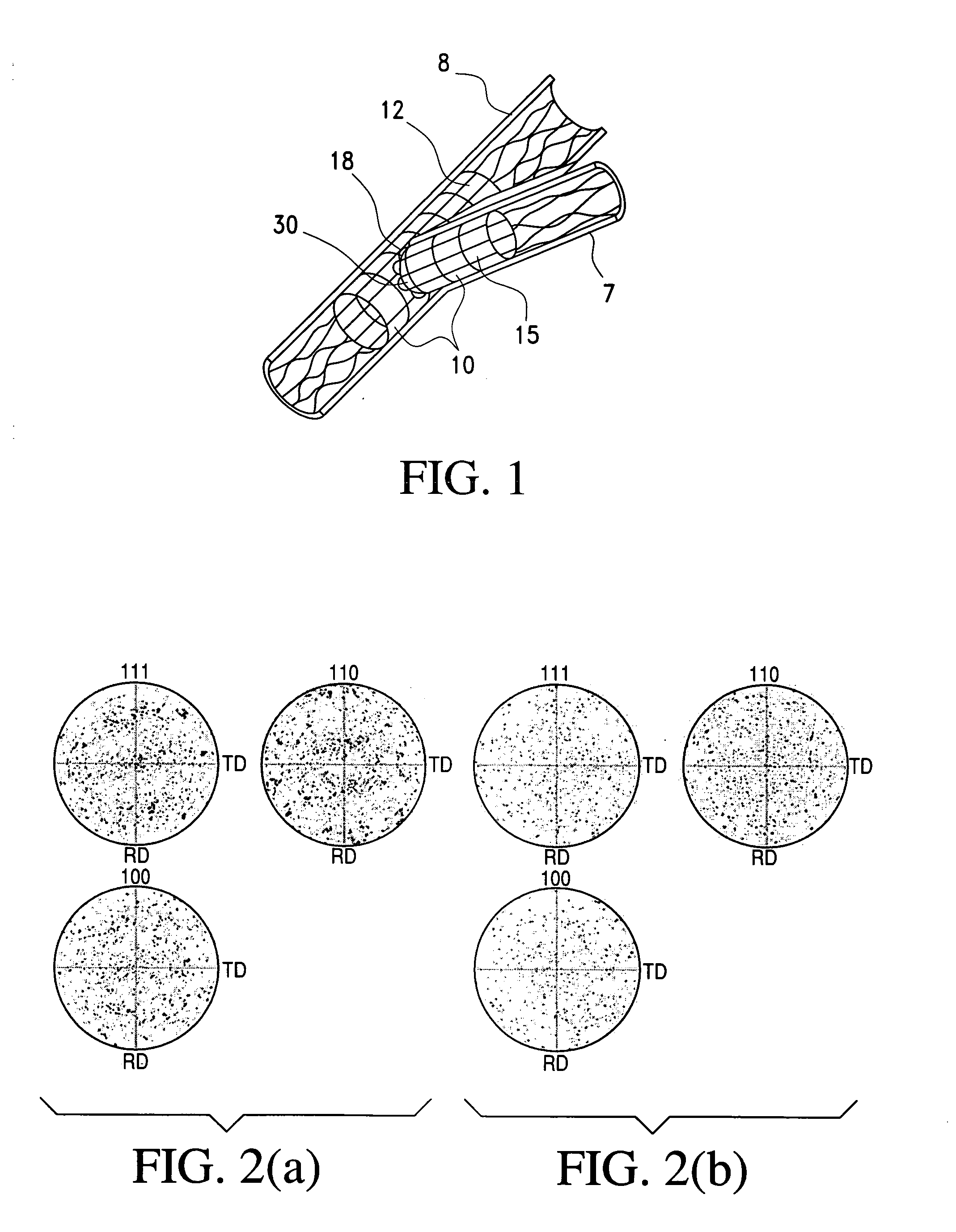 Low texture, quasi-isotropic metallic stent