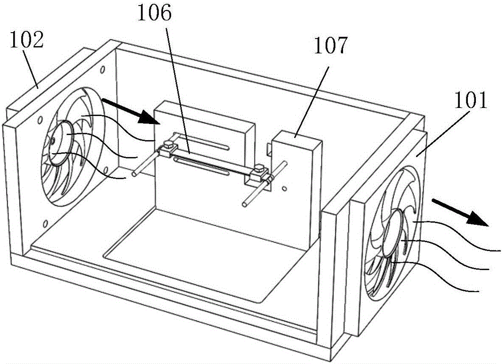 Shape memory alloy thermal circulation stability and function fatigue property testing system