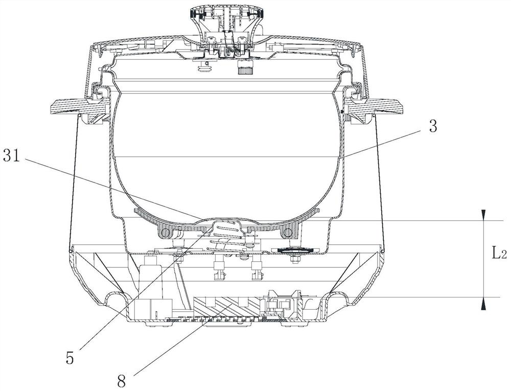 Heating control method for cooking equipment and cooking equipment