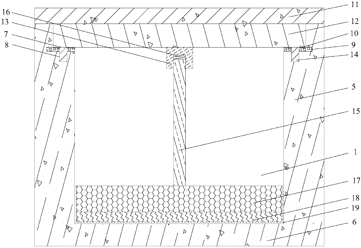 Construction method of rain and sewage purification treatment system in ready-mixed concrete production plant area