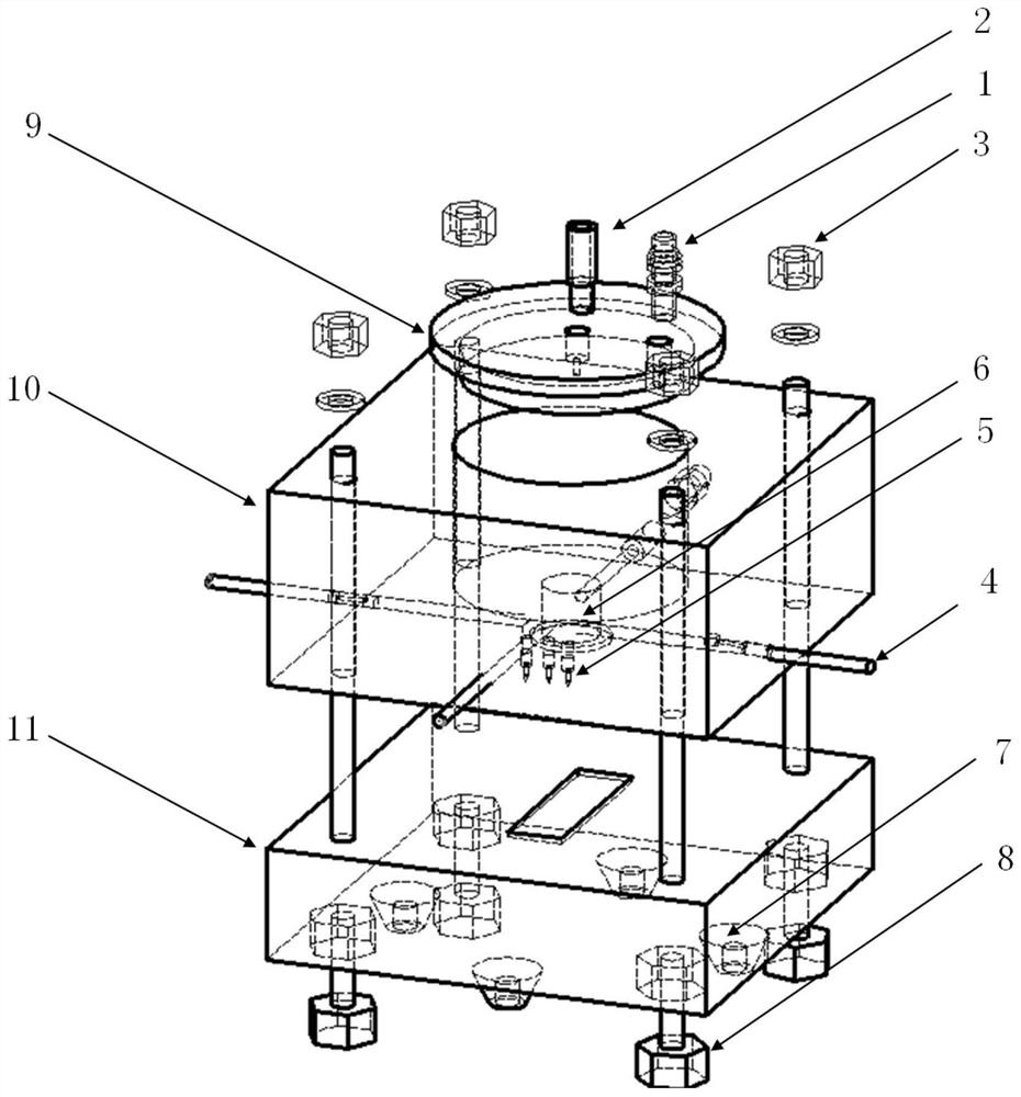 gas flow cell