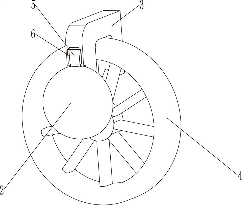 All-terrain vehicle with protective structure