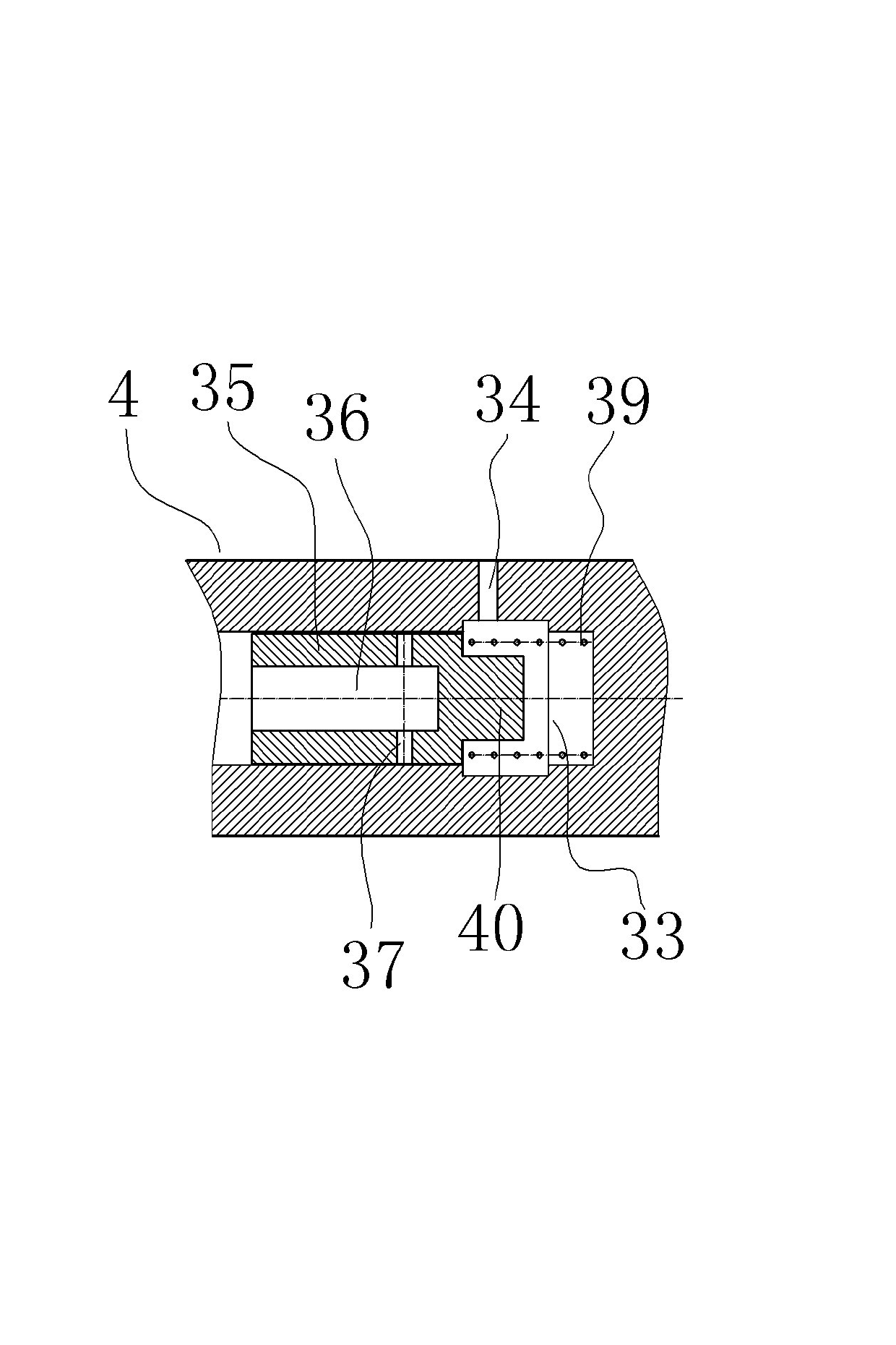 Centralized lubricating system