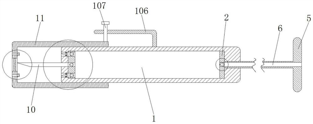 Local anesthesia injection device for percutaneous vertebroplasty