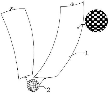 A kind of ecological fiber and its preparation method and application