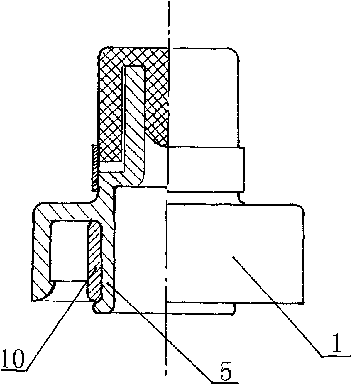 Bottle cap of glass medicine bottle