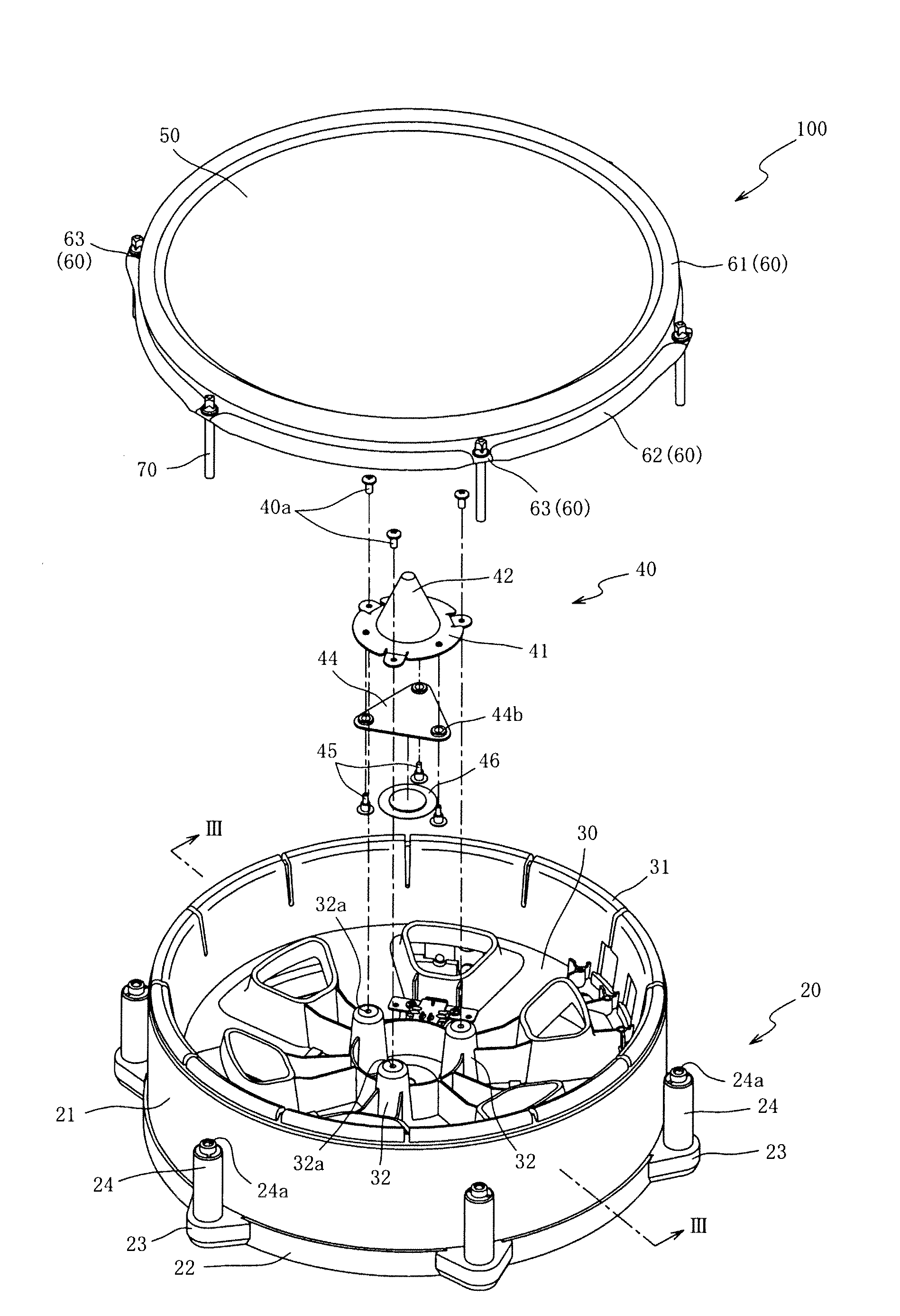 Percussion instrument apparatus, system and process