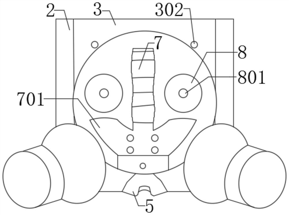 Delivery teaching device for pregnant women