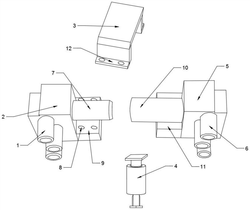 Rotatable pluggable terminal block