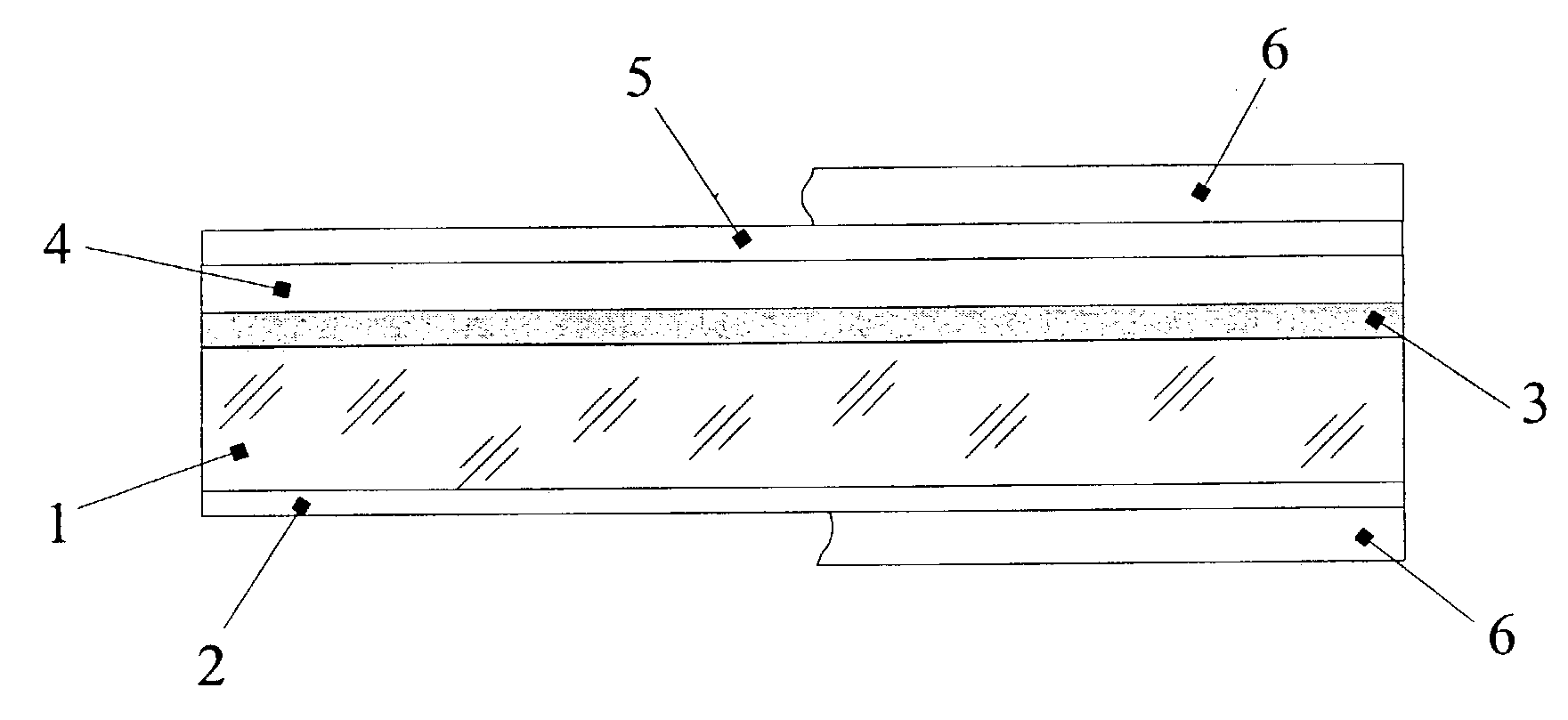 Multilayer plate and display panel with anisotropic crystal film and conducting protective layer