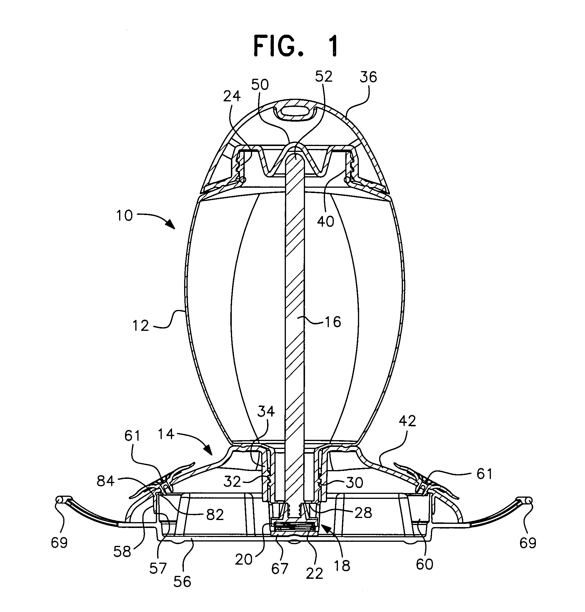 Top-fill hummingbird feeder