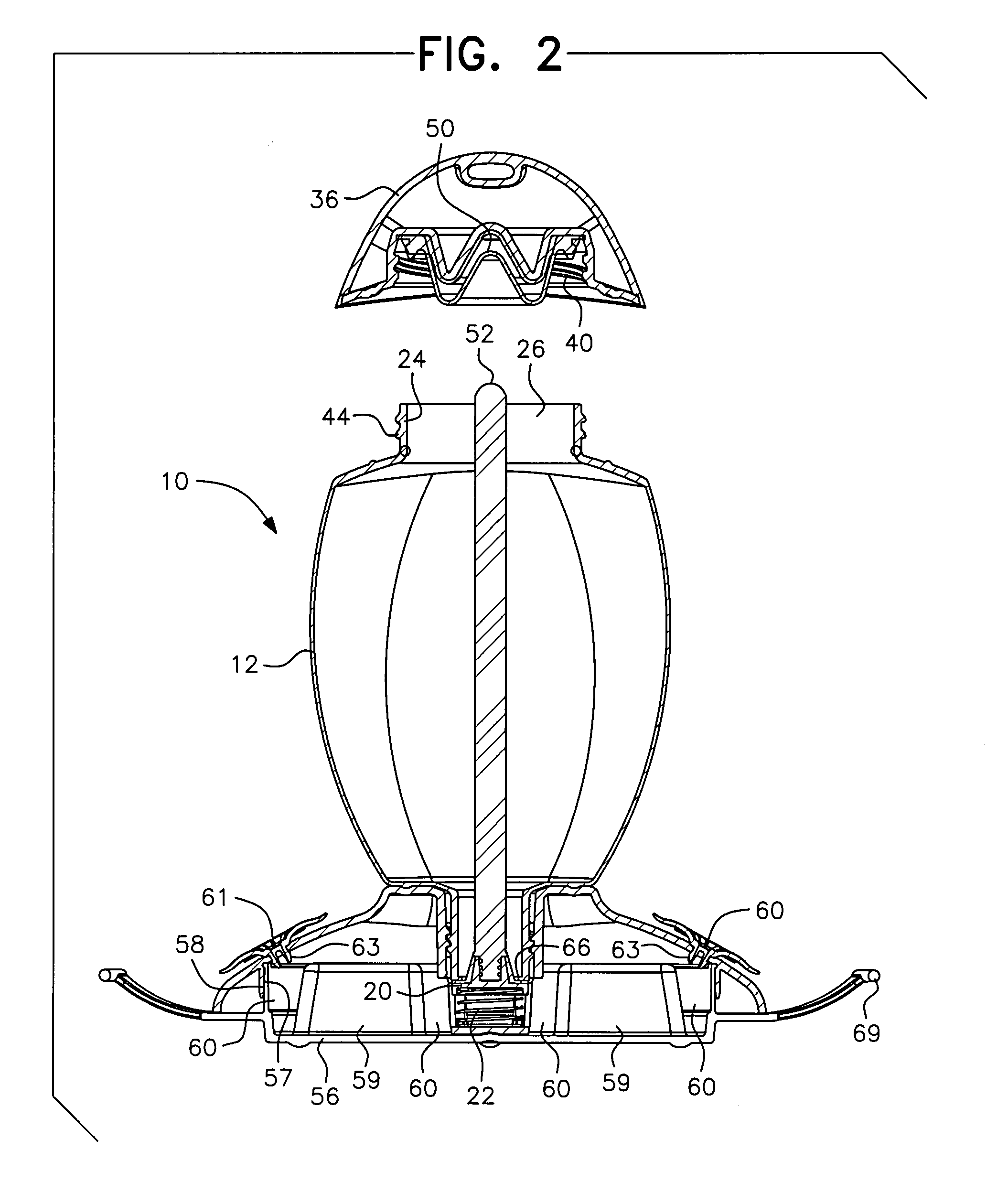 Top-fill hummingbird feeder