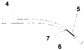 Anti-falling glasses capable of tightening automatically in water and manufacturing method thereof