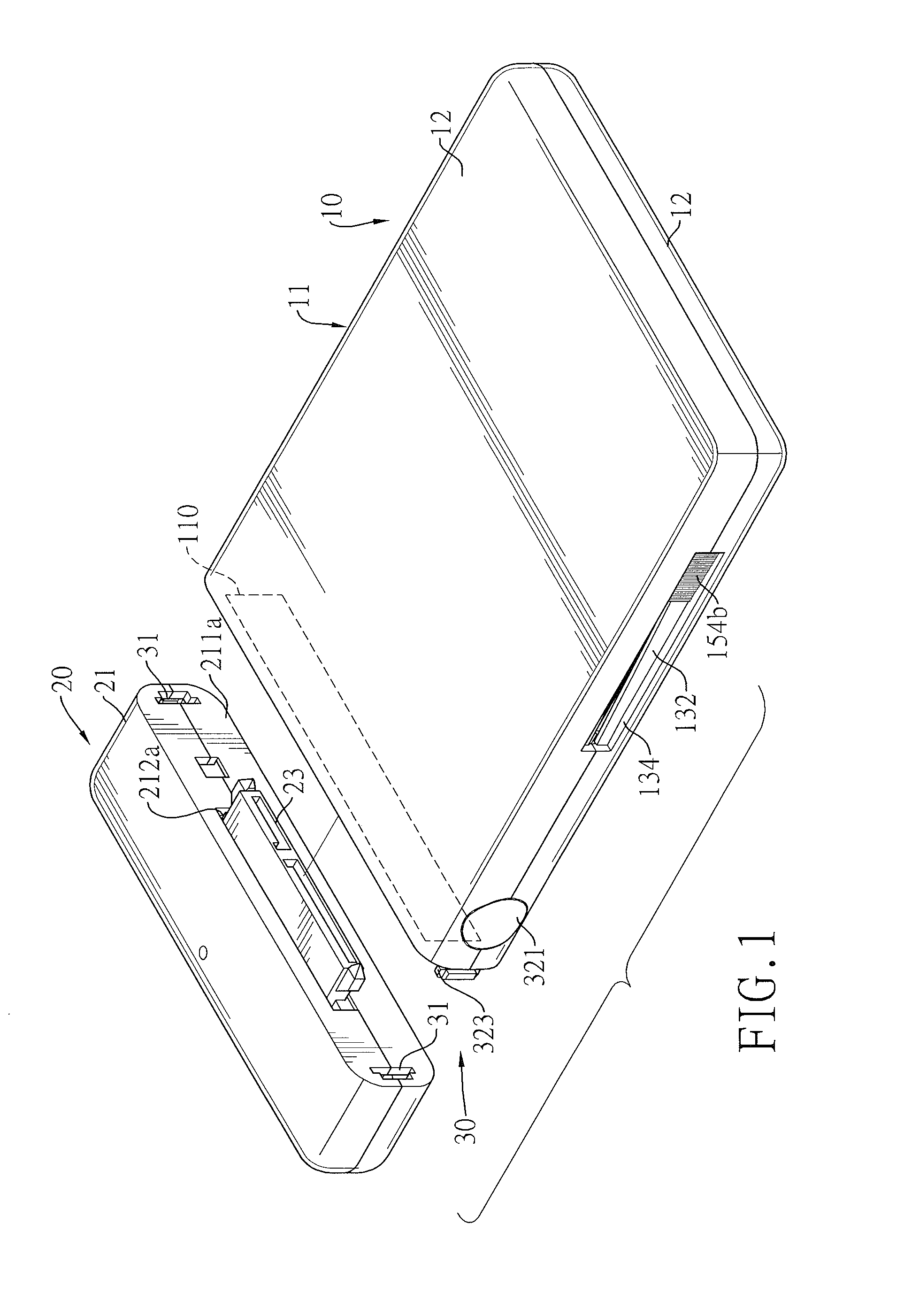 Detachable External Hard Drive Enclosure and Bridge Device Therefor