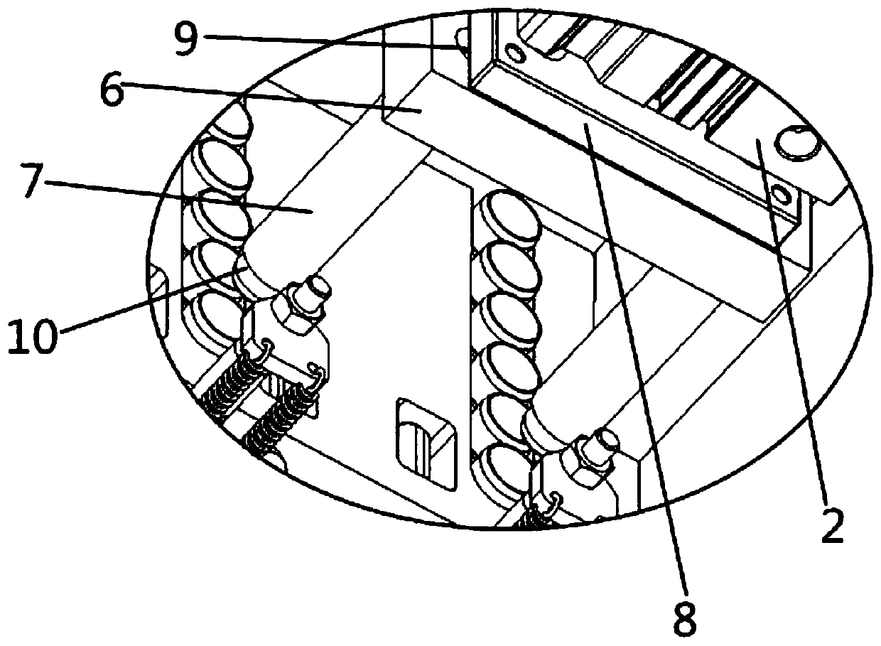 A hinge thimble vertical feeding mechanism and its control method