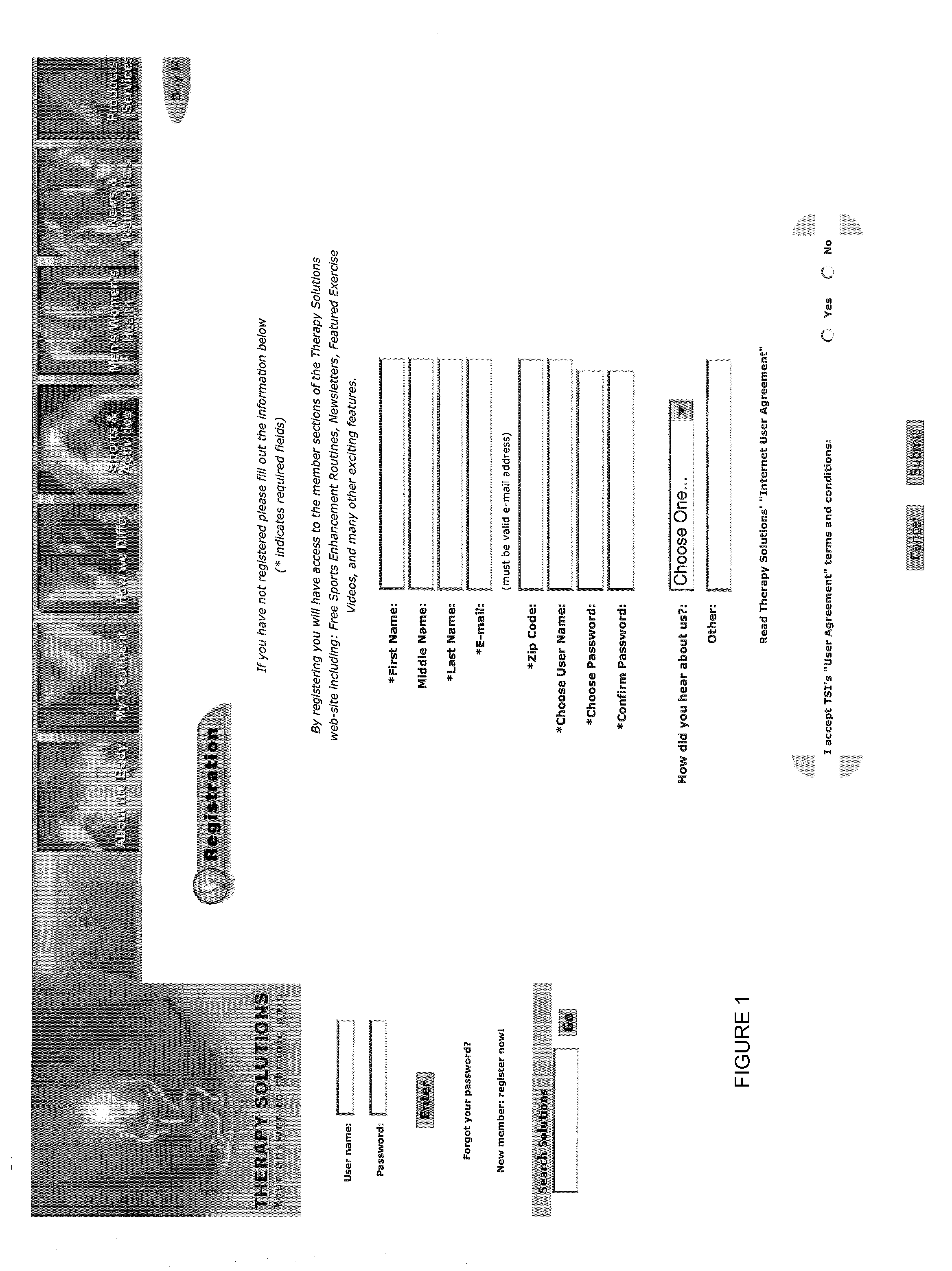 Method for automated delivery of personalized physical therapy sessions to treat pain