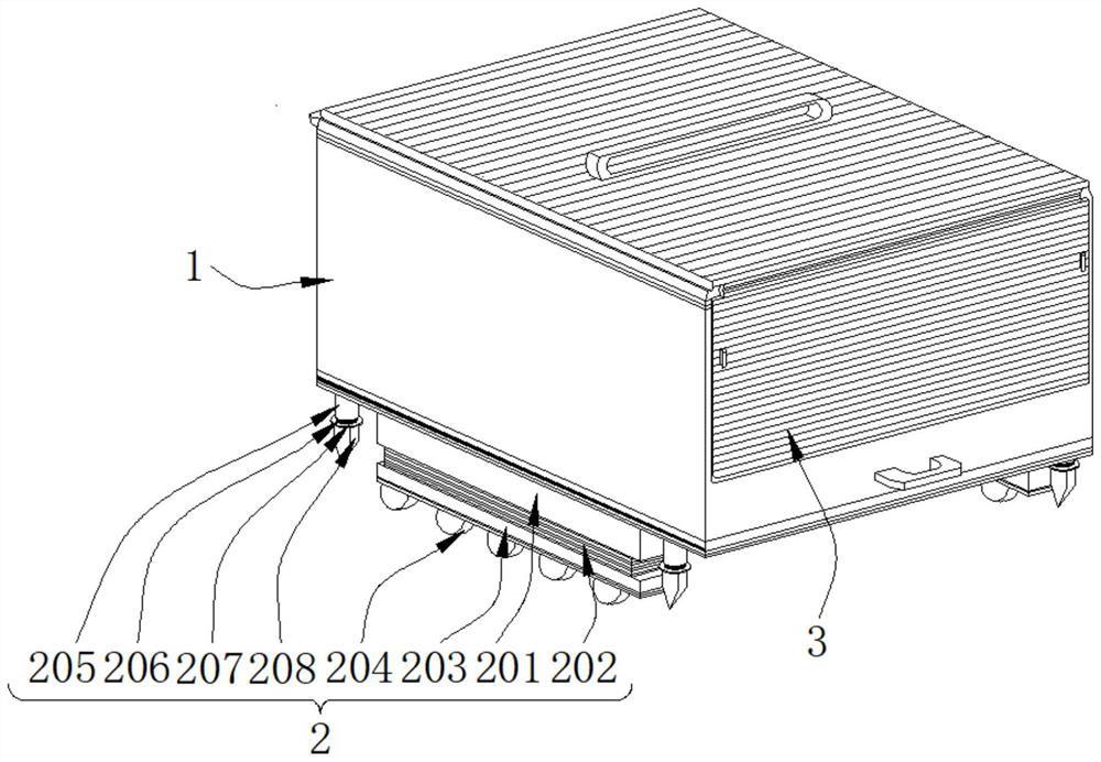 Novel-structure multifunctional measuring equipment for road and bridge construction