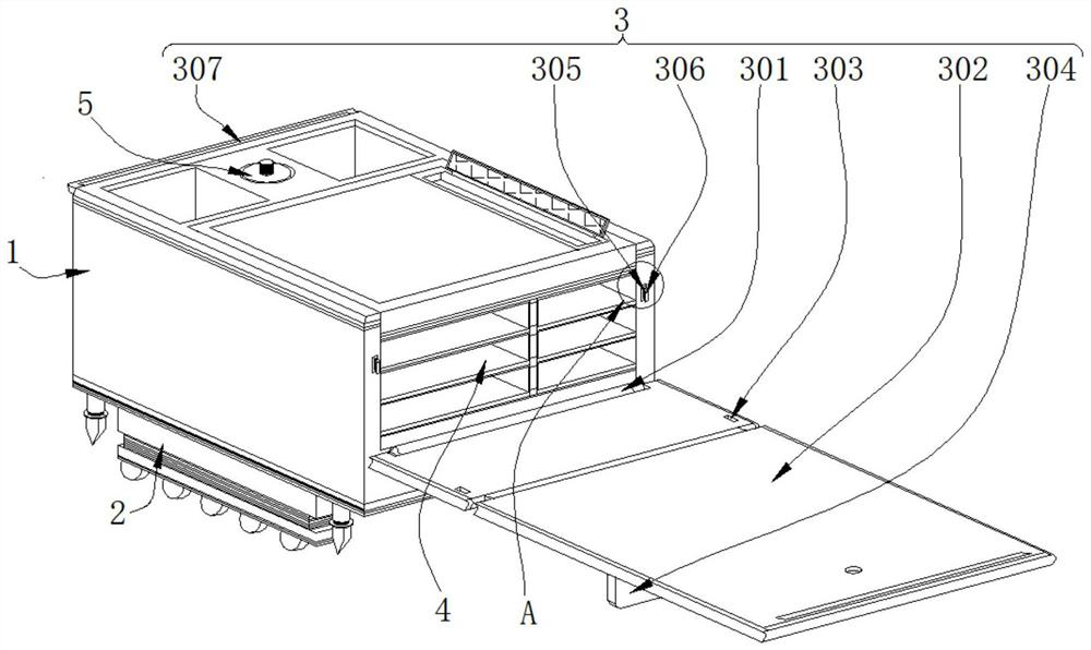 Novel-structure multifunctional measuring equipment for road and bridge construction