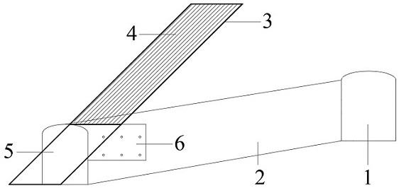 Mechanized mining and waste rock filling method for inclined thin vein