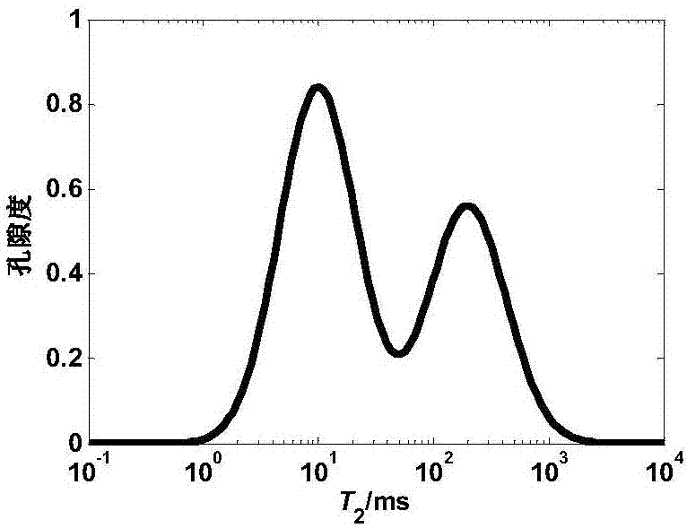 Nuclear magnetic resonance echo data inversion method and device based on L0 regularization