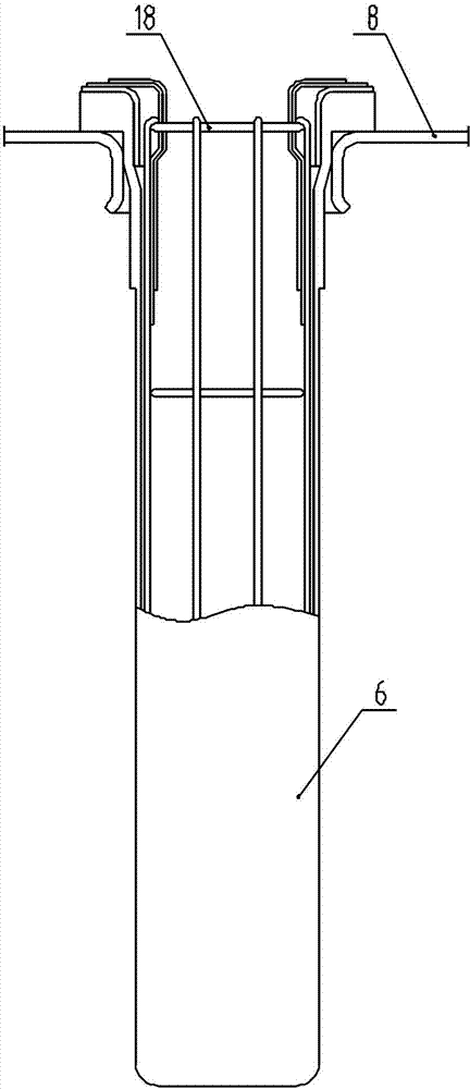 Rotary positioning and pulse back-blowing bag type dust remover and dust removing method thereof