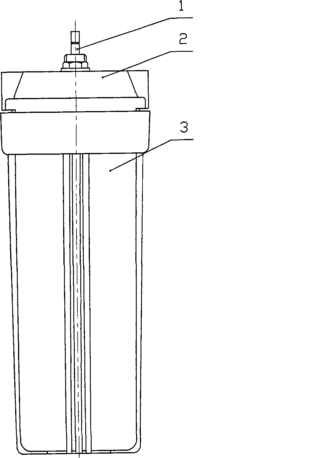 Composite filtering type filtering bottle