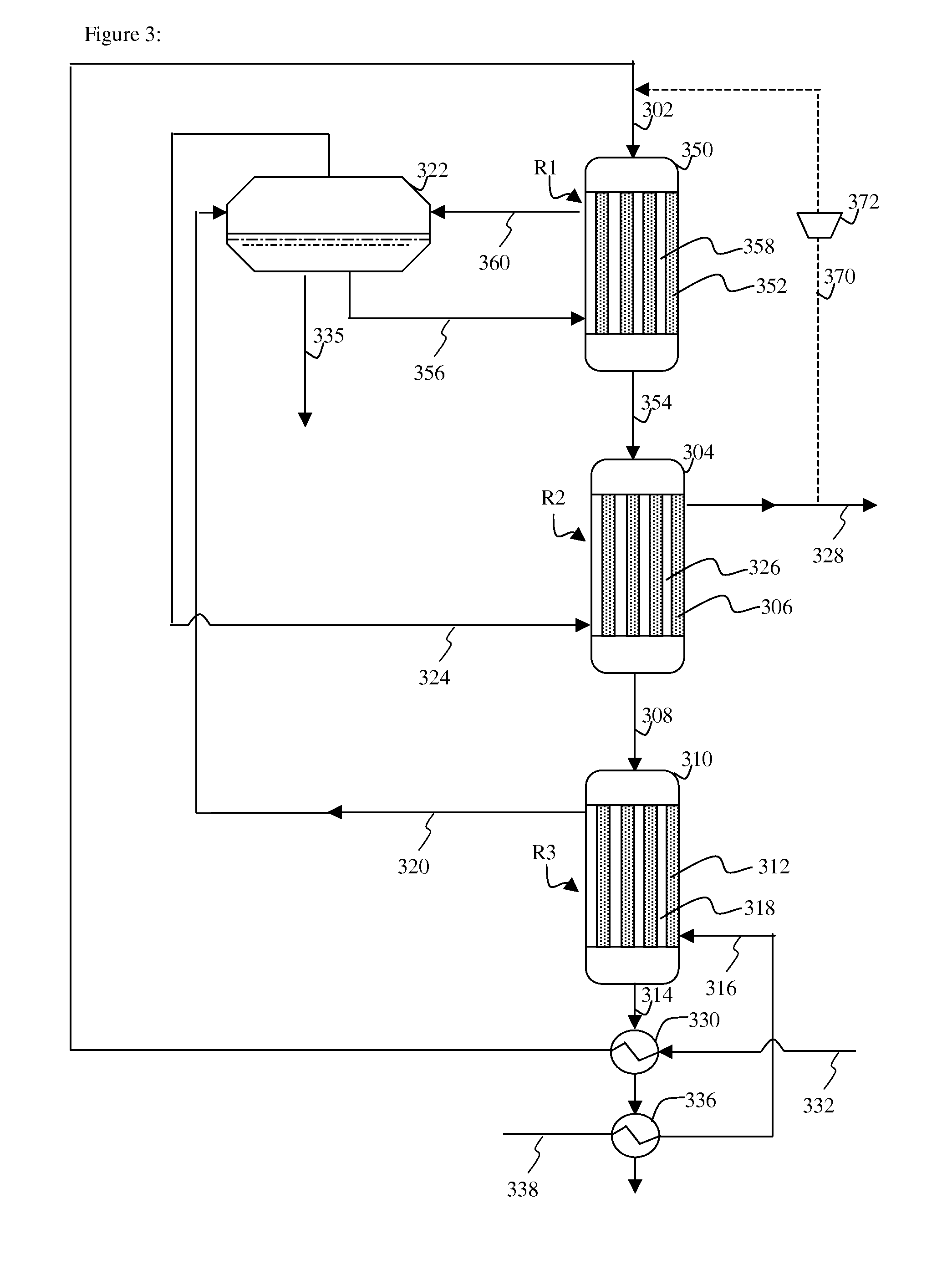 Process for the co-production of superheated steam and methane