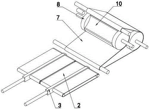 Glove picking and stacking machine