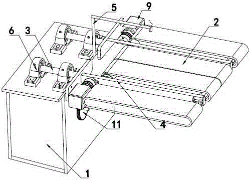 Glove picking and stacking machine