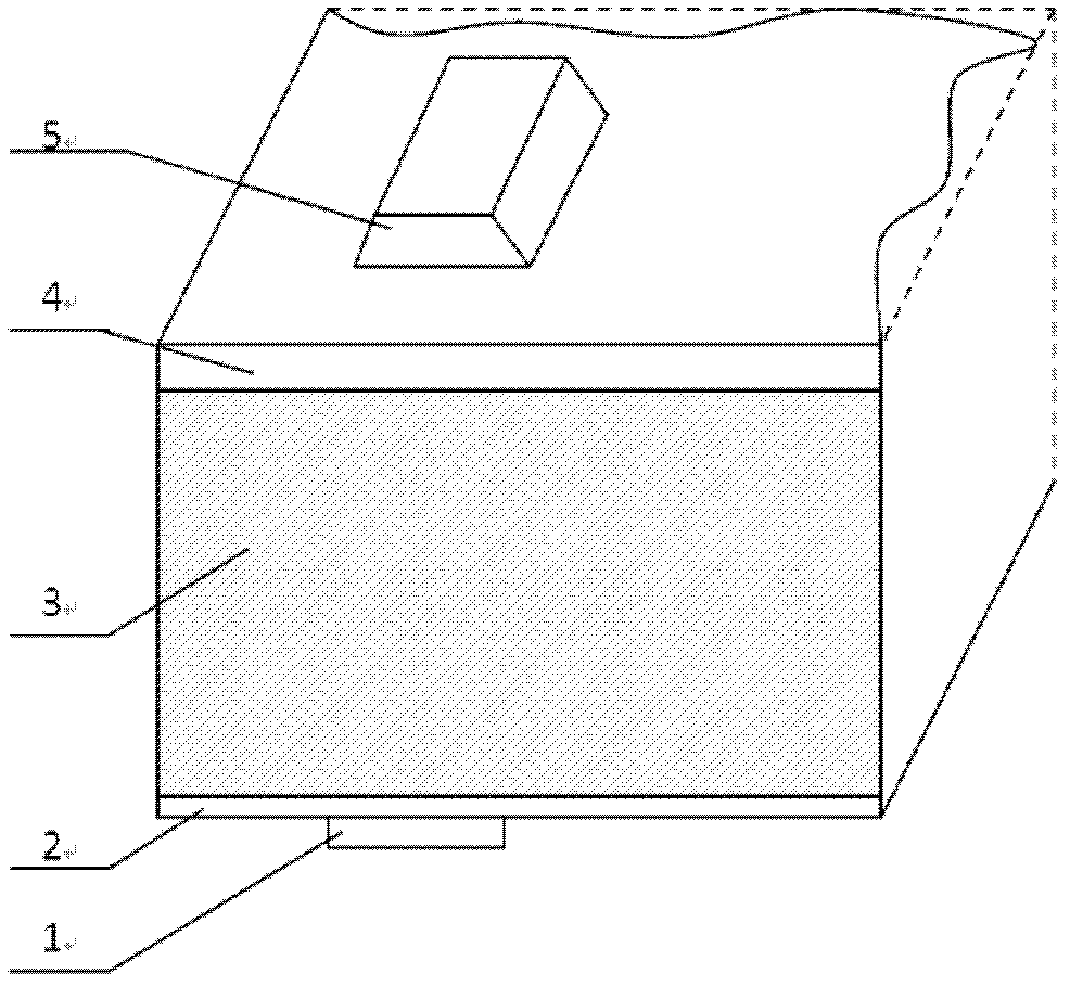 A back field back electrode of a crystalline silicon battery and its printing process