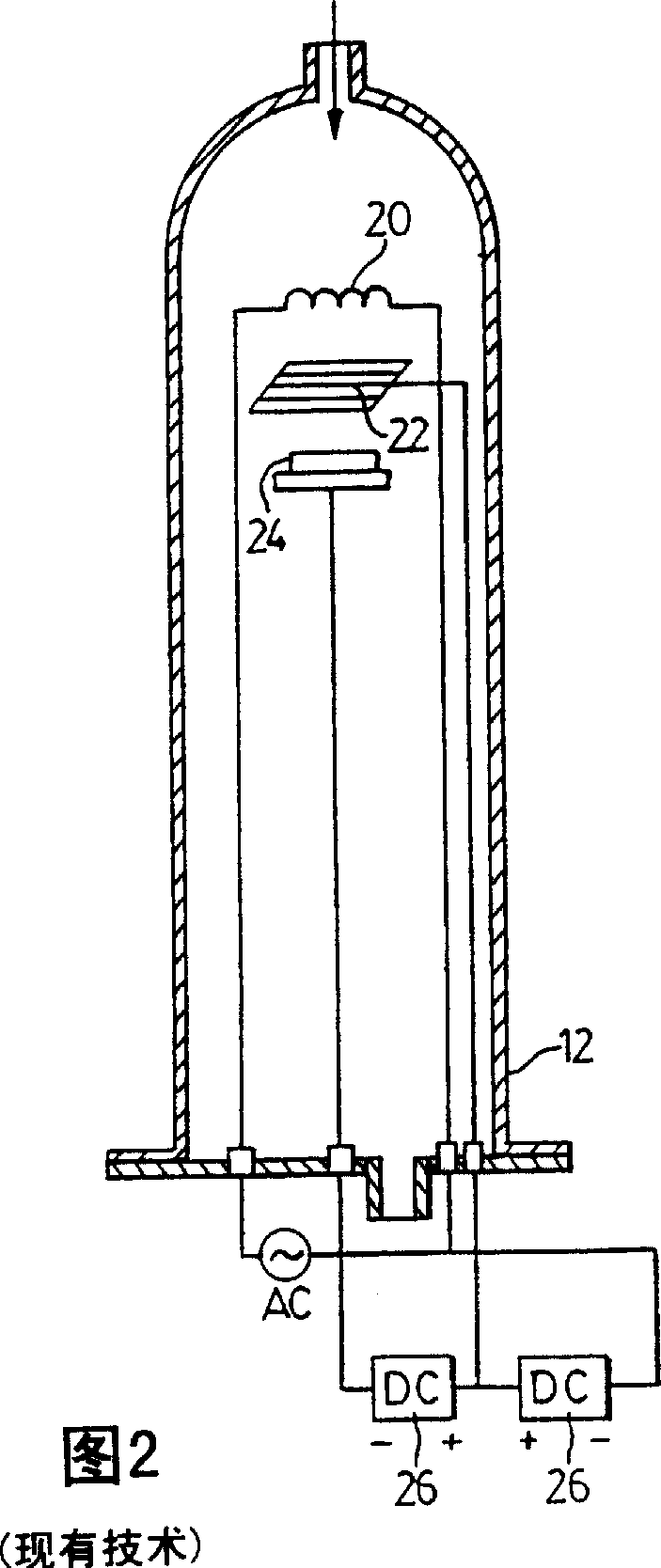 Apparatus and method for nucleotion and deposition of diamond using hot-filament DC plasma