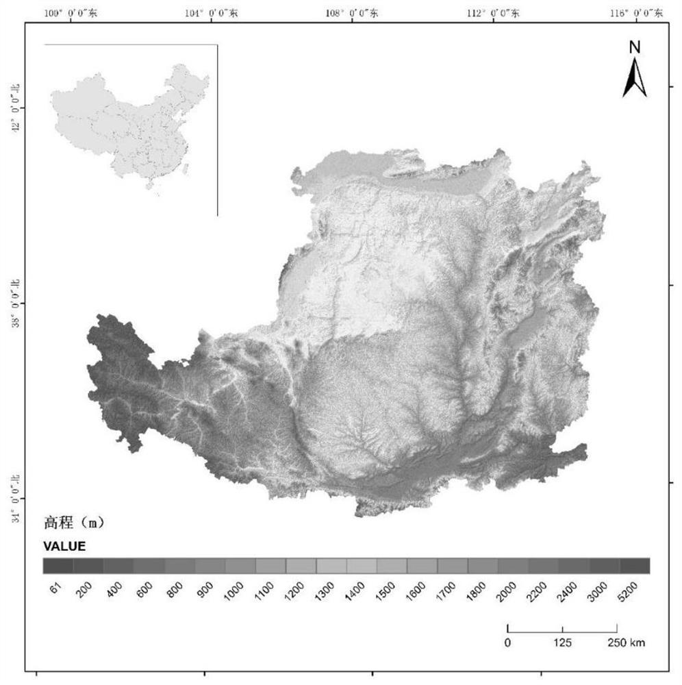 Canyon-type high-sand-content meandering river remote sensing image extraction method