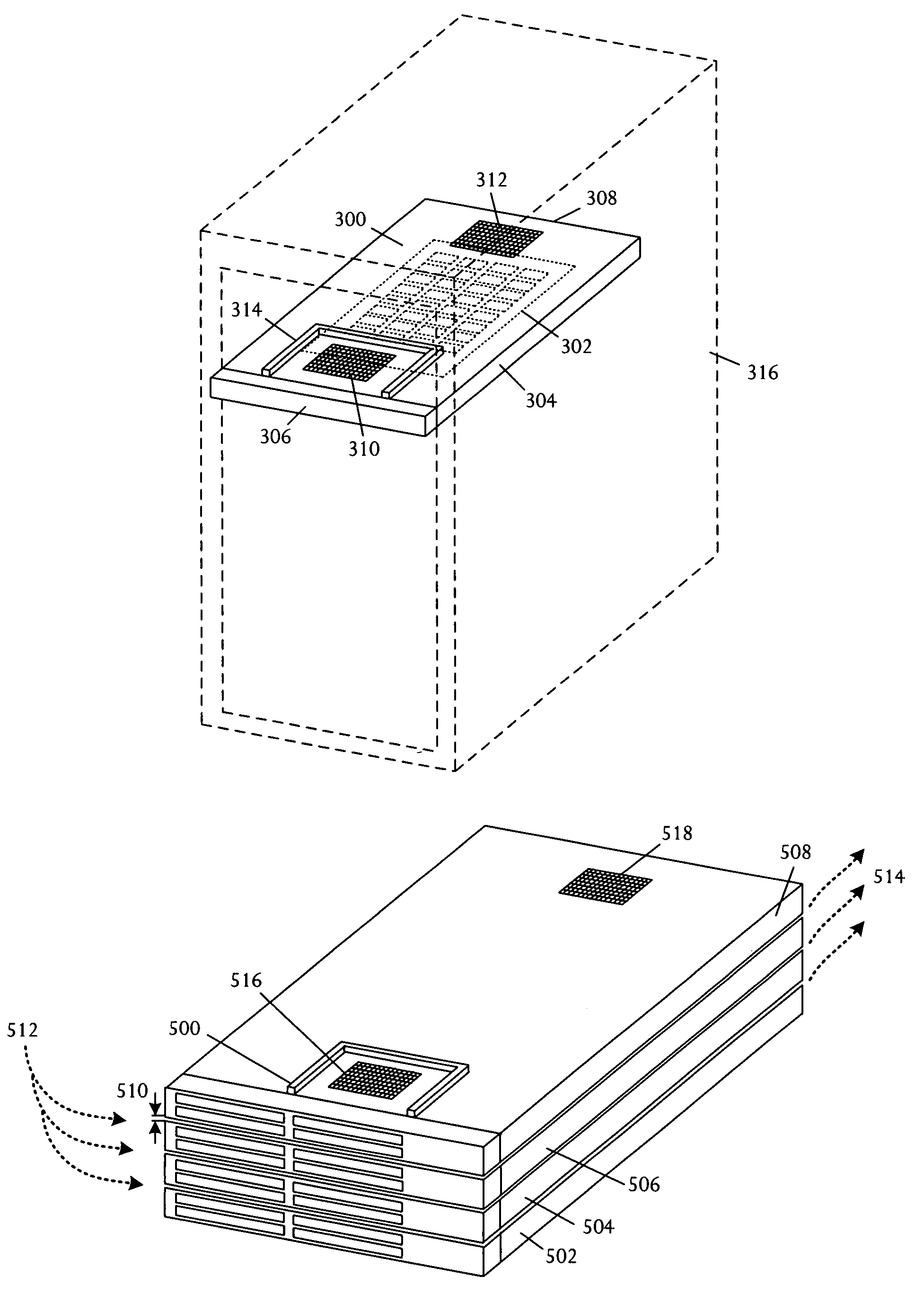 Air baffle for managing cooling air re-circulation in an electronic system