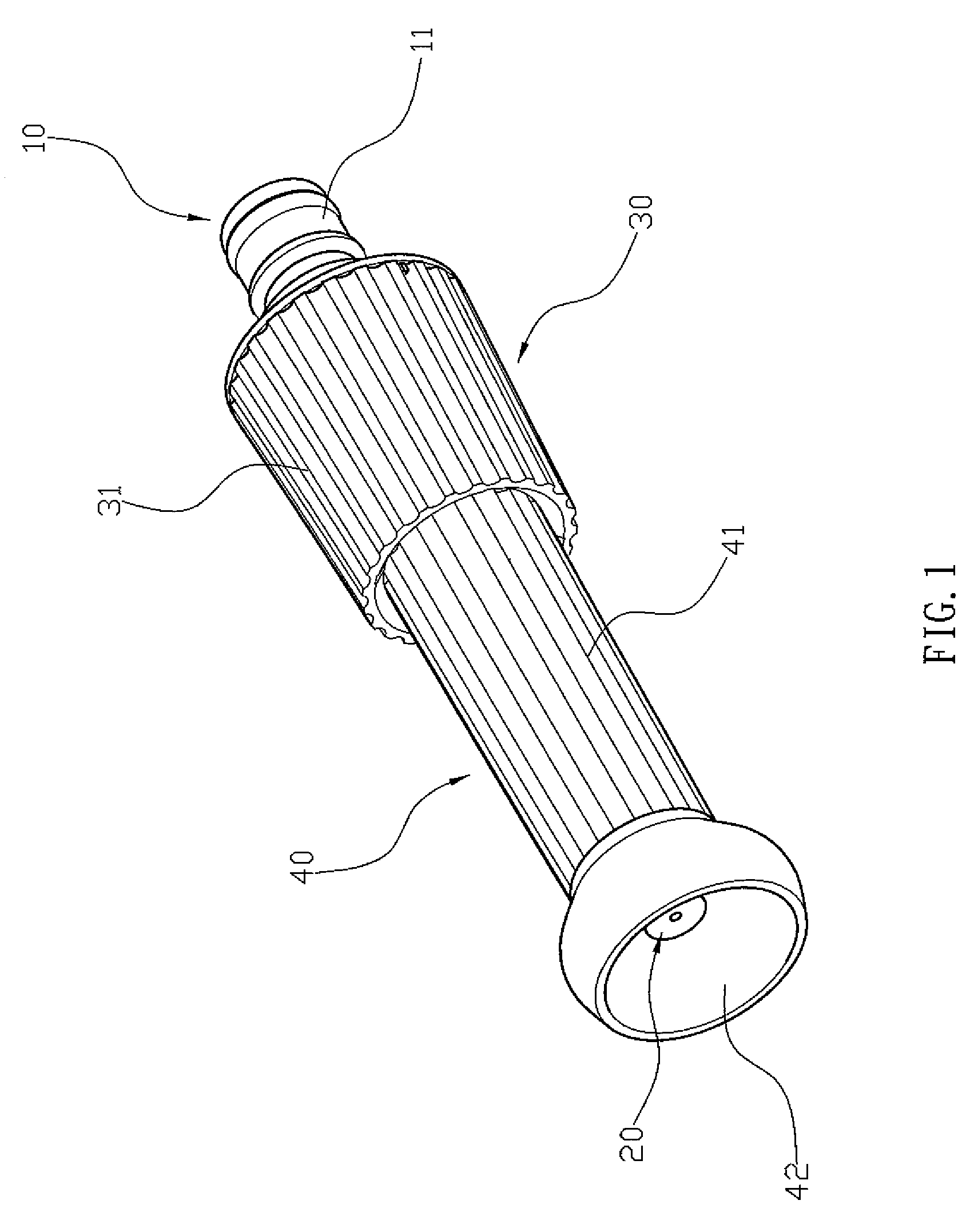 Spraying gun having different spraying modes