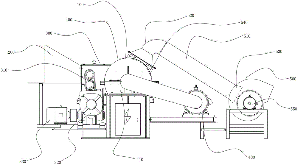 Tree branch pulverizer