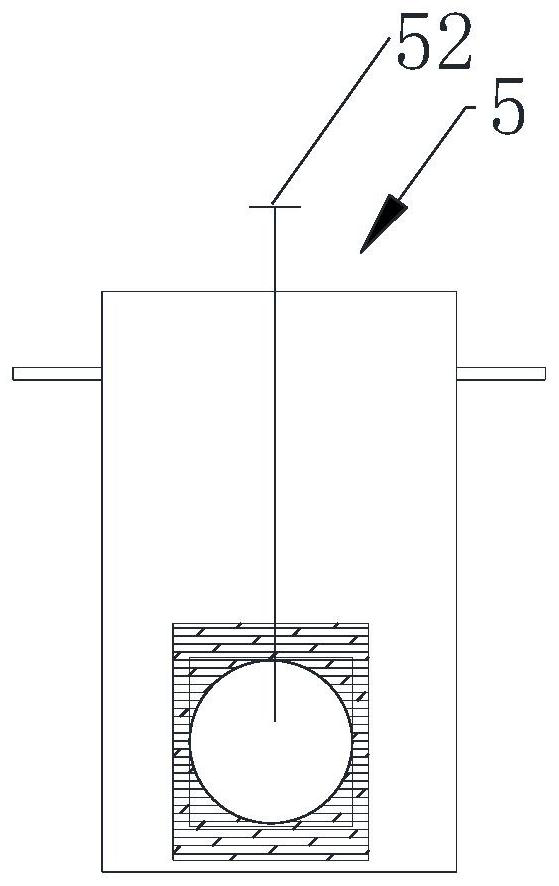 Saline water purification device and heavy metal removal method