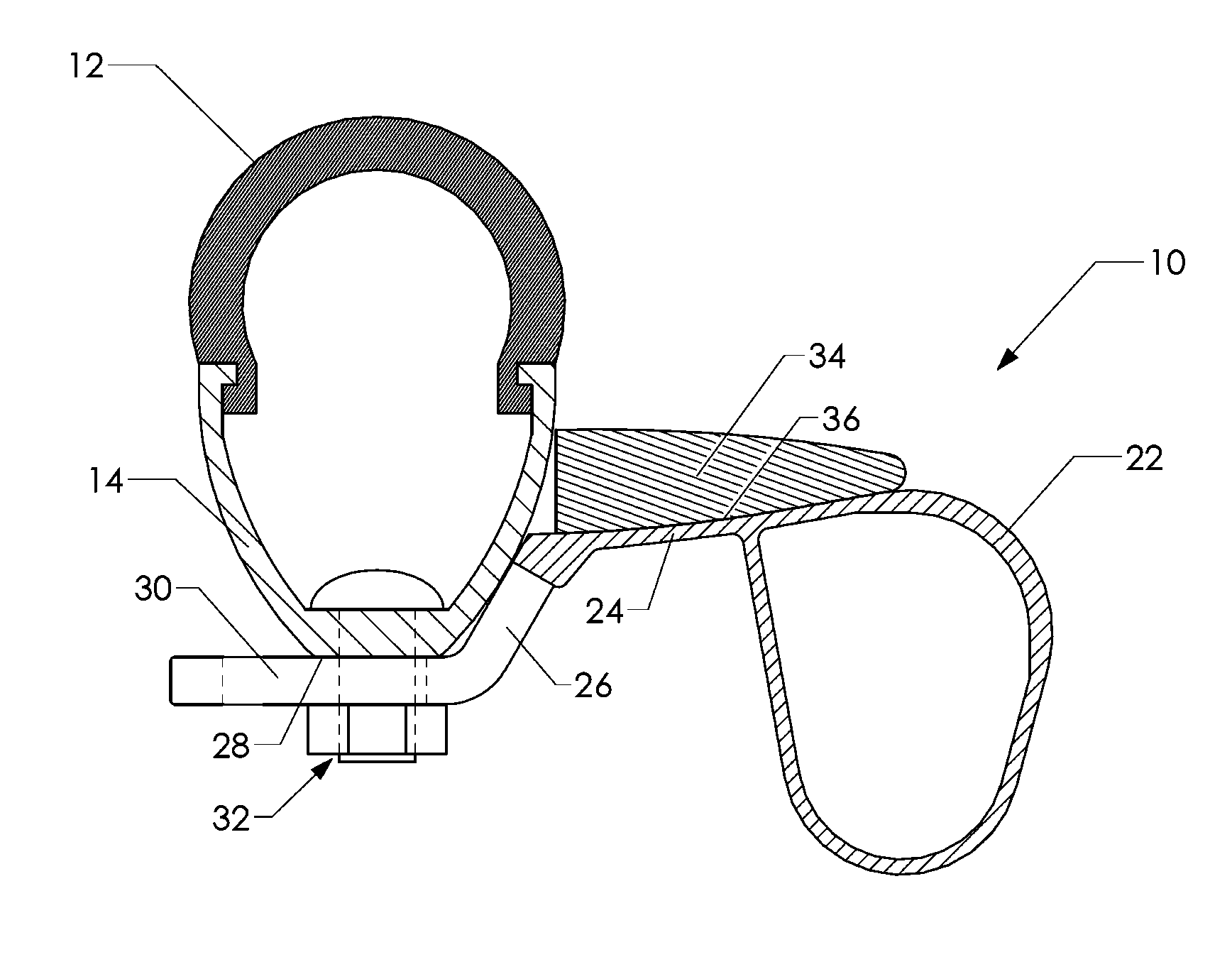 Adjustable wheelchair handrim with movable friction band