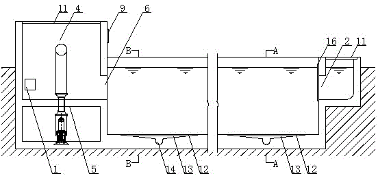 Adjustable speed countercurrent swimming lane