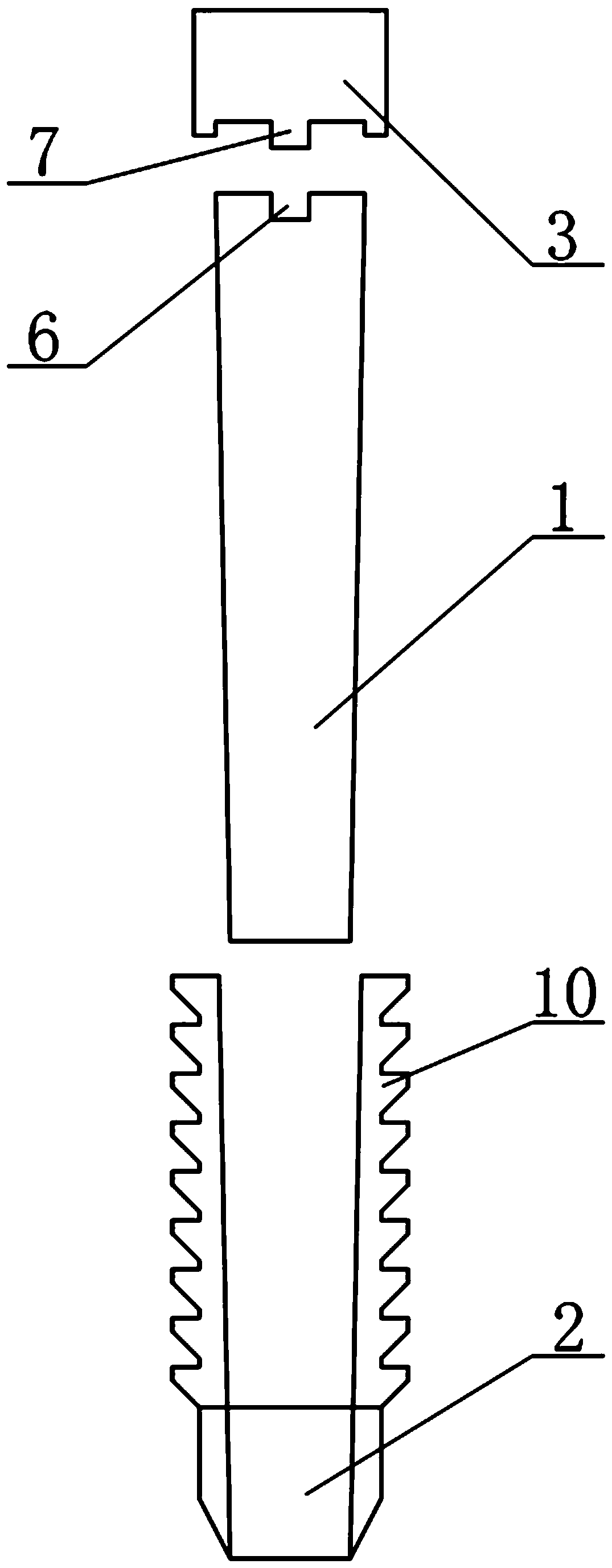 Rock blast hole blocking device and method for using device to block dry ice cracking rock blast hole