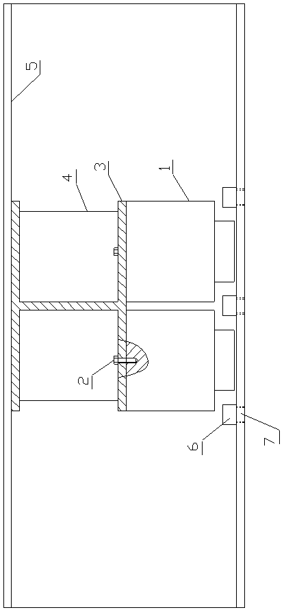 Integrated foundation pile static load test counterforce beam