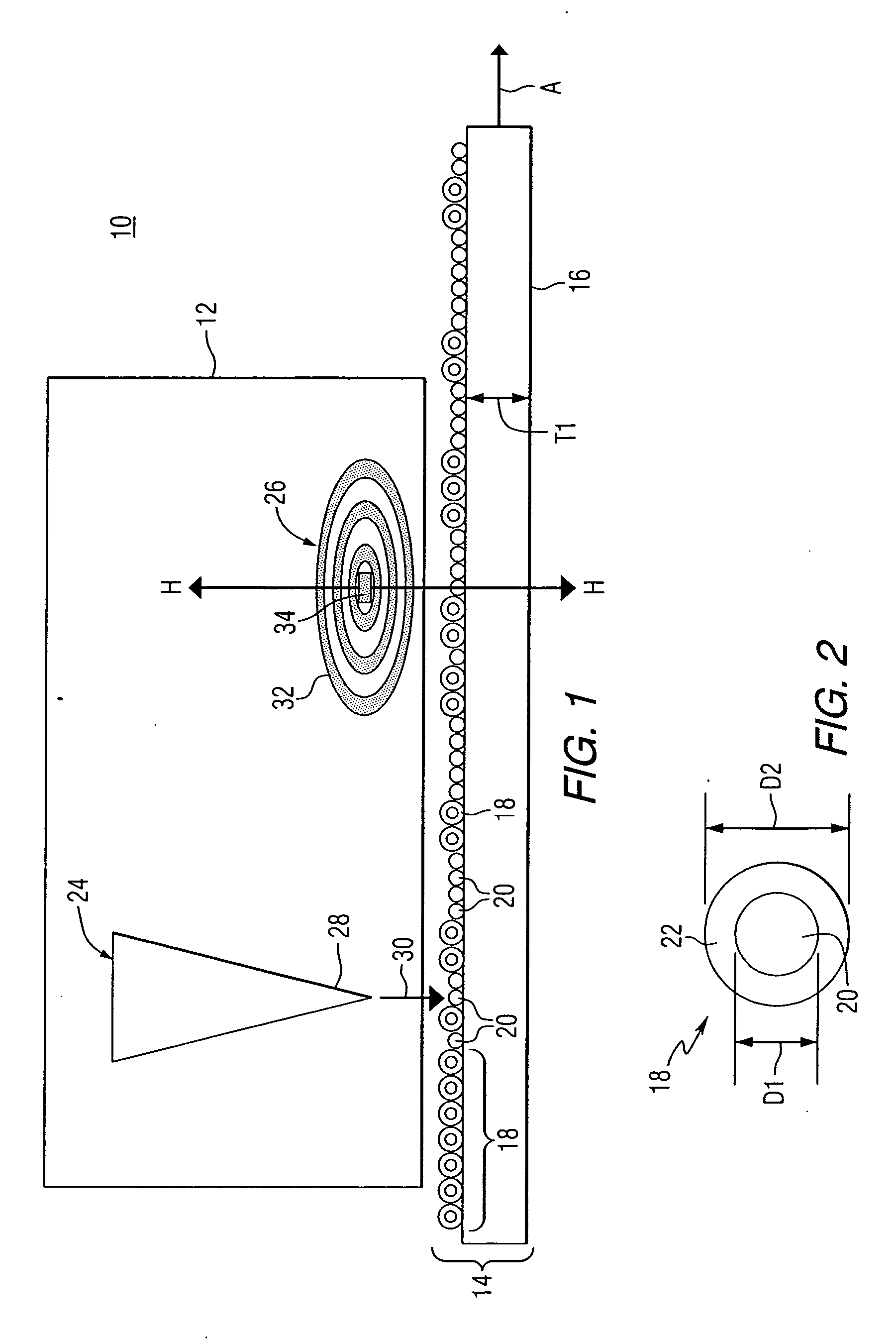 Method and system for magnetic recording using self-organized magnetic nanoparticles