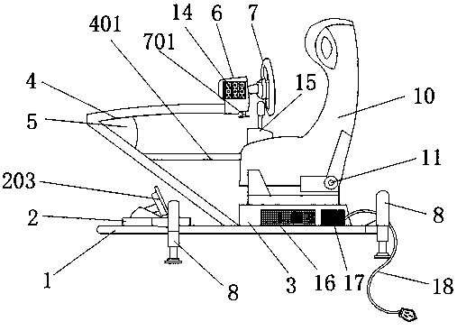 Dynamic VR racing experience device