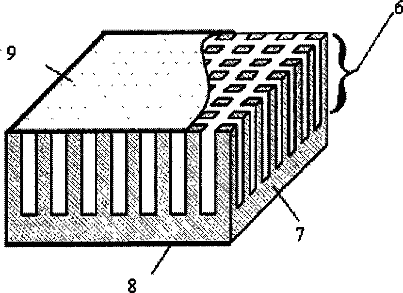 Transducer array and production thereof
