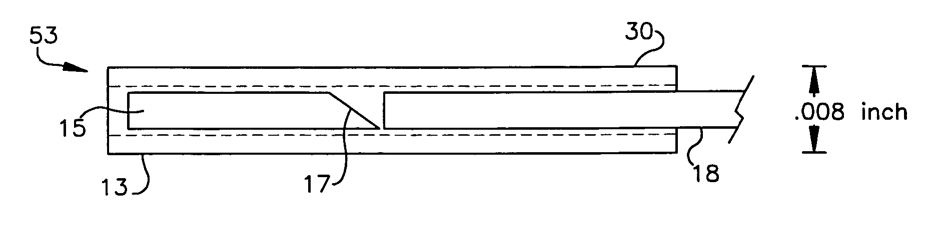 Differential pressure transducer with fabry-perot fiber optic displacement sensor