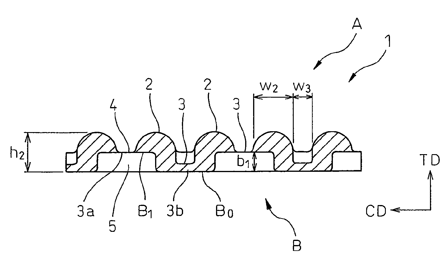 Non-woven sheet, manufacturing method thereof and absorbent article