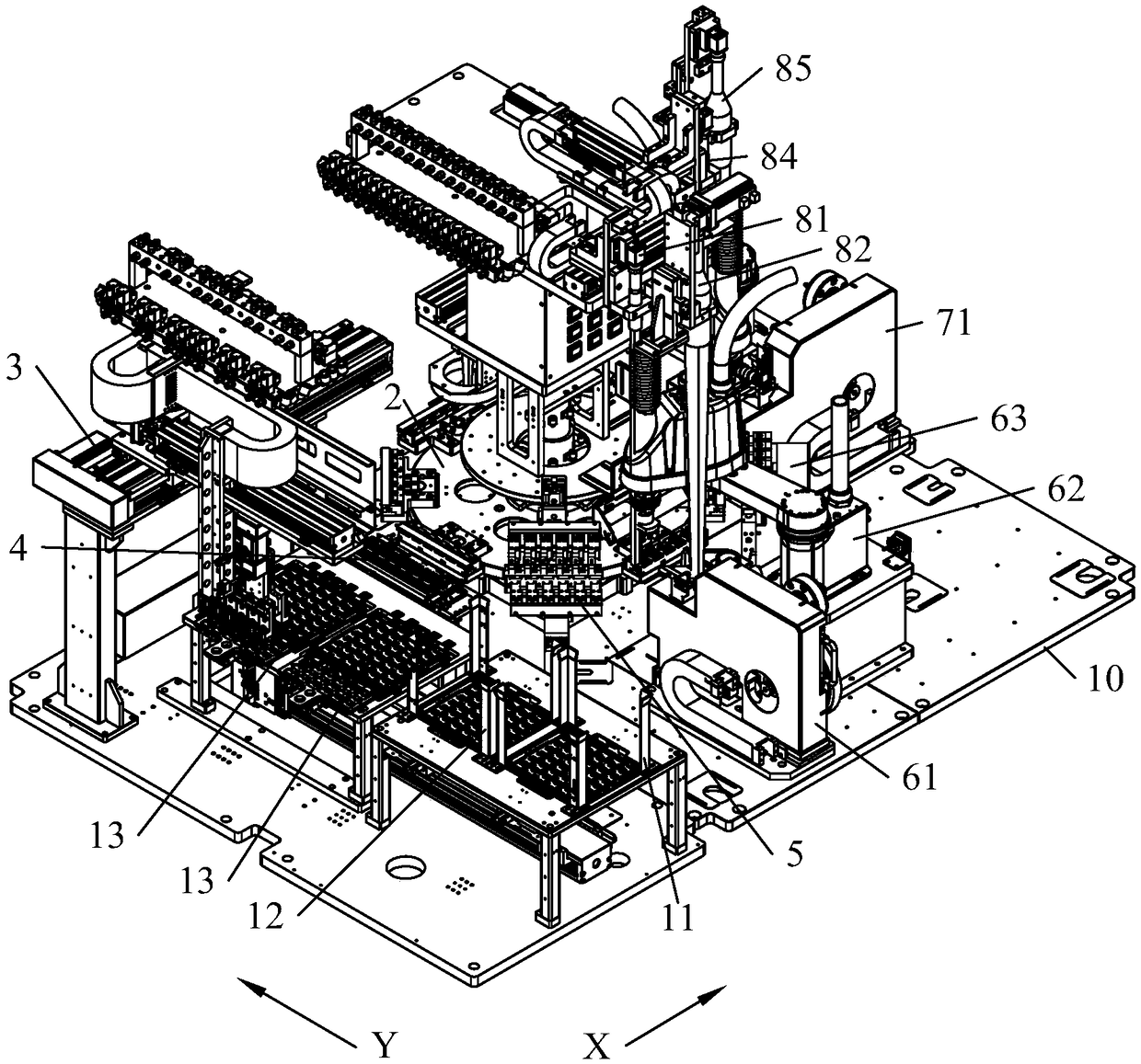 Automatic mounting device