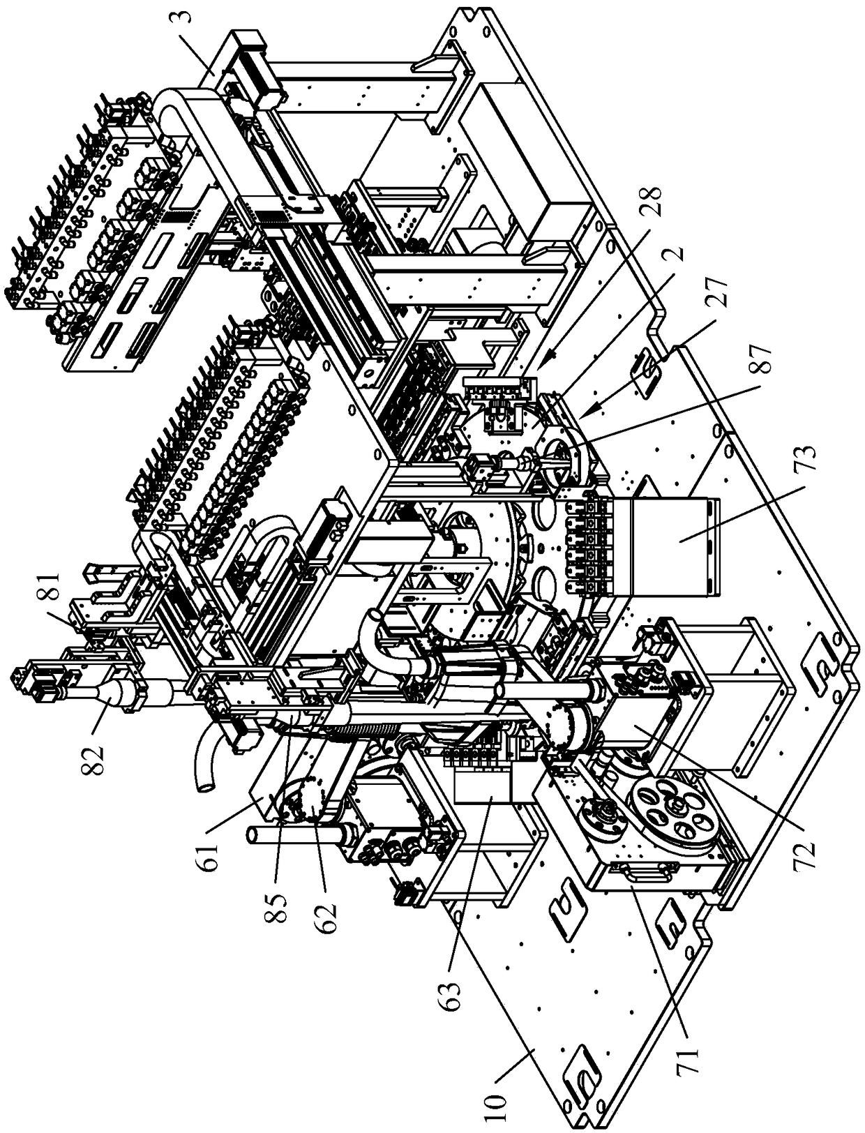 Automatic mounting device