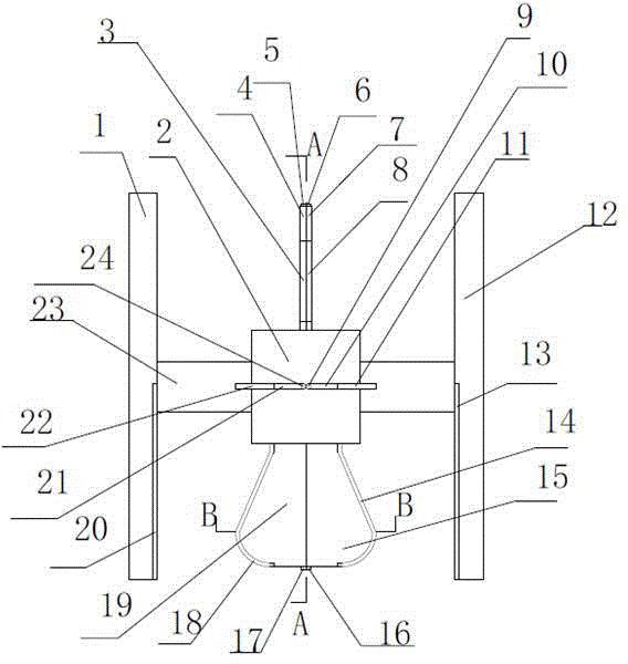 Electromagnetic bionic web capable of being used for underwater propulsion system of hydrographic survey equipment