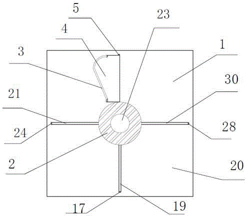 Electromagnetic bionic web capable of being used for underwater propulsion system of hydrographic survey equipment